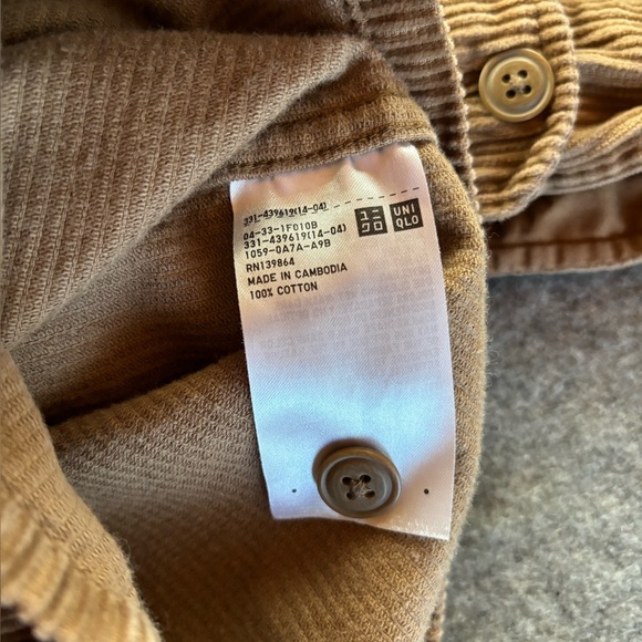 Uniqlo Corduroy Shacket - Picture 3 of 6